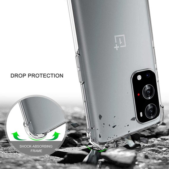 CaseUp OnePlus 9 Pro Kılıf Titan Crystal Şeffaf 5